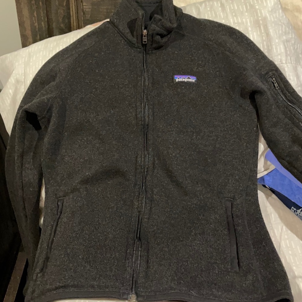 Patagonia black zip up!